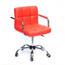 Кресло офисное ARNO ARM (АРНО АРМ) CH Office экокожа, красный (1007)