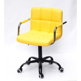 Кресло офисное ARNO ARM (АРНО АРМ) экокожа, желтый (1006)