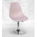 Купить Кресло барное Nik (Ник) хромированная база, пластик розовый (63)