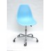 Купить Кресло офисное Nik (Ник) хромированная база, пластик голубой (50)