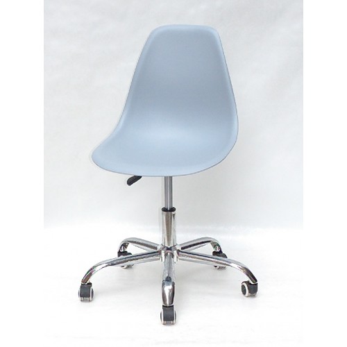 Купить Кресло офисное Nik (Ник) хромированная база, пластик голубой (55)