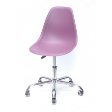 Кресло офисное Nik (Ник) хромированная база, пластик пурпурный (62)