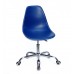 Купить Кресло офисное Nik (Ник) хромированная база, пластик синий (54)