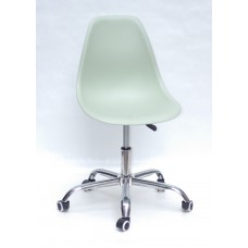 Кресло офисное Nik (Ник) хромированная база, пластик зеленый (45)
