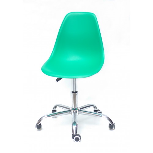 Купить Кресло офисное Nik (Ник) хромированная база, пластик зеленый (47)