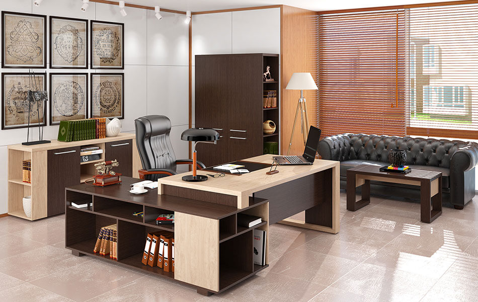 Правила выбора мебели для кабинета руководителя